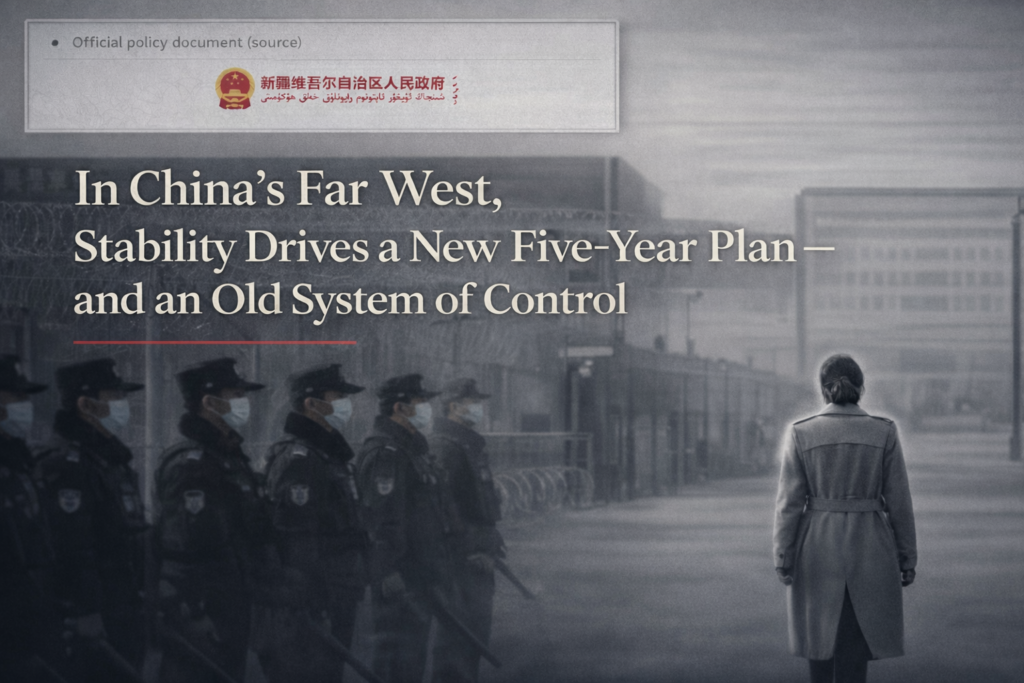 In China’s Far West, Stability Drives a New Five-Year Plan — and an Old System of Control