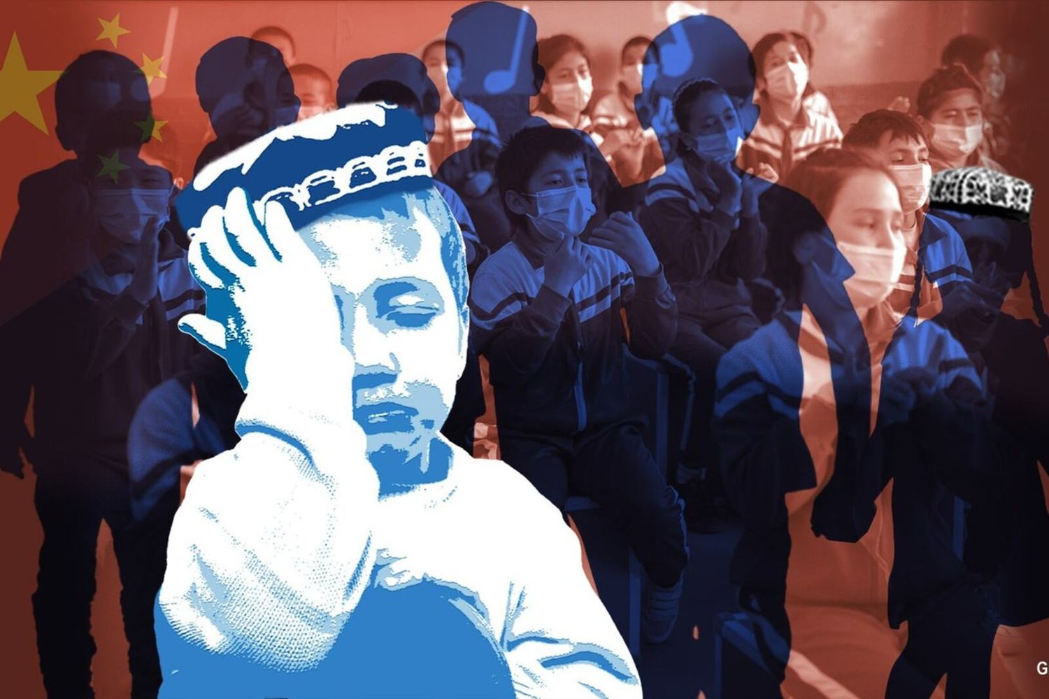 Uyghur children forced to choose between school and work