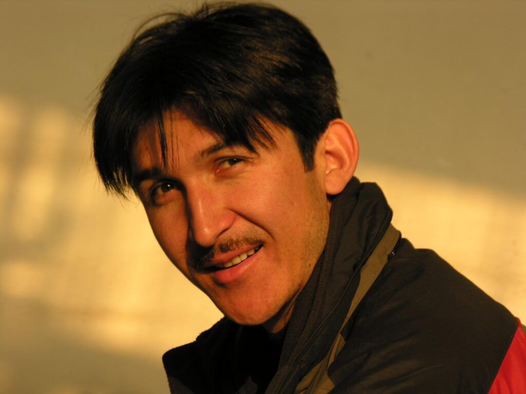 Uyghur intellectual Ahemtjan Juma in an undated photo taken in Urumqi. Uyghur news file photo.